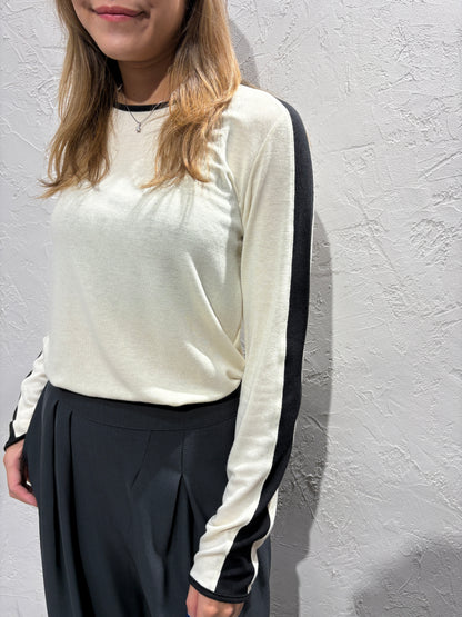 Mixed Color Long Sleeves Top