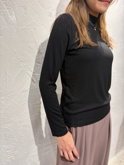 Plain Color Long Sleeves Top