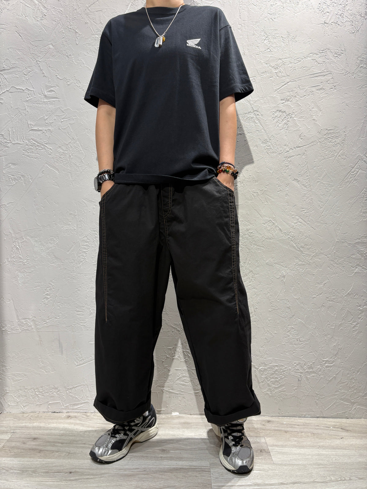 Dash Line Pants