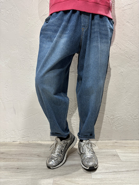 Unisex Stripes Jeans