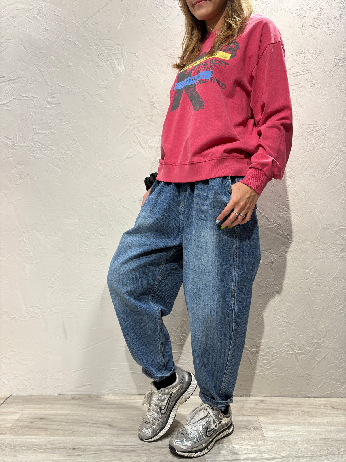 Unisex Stripes Jeans