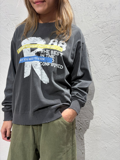Print Long Sleeves Top