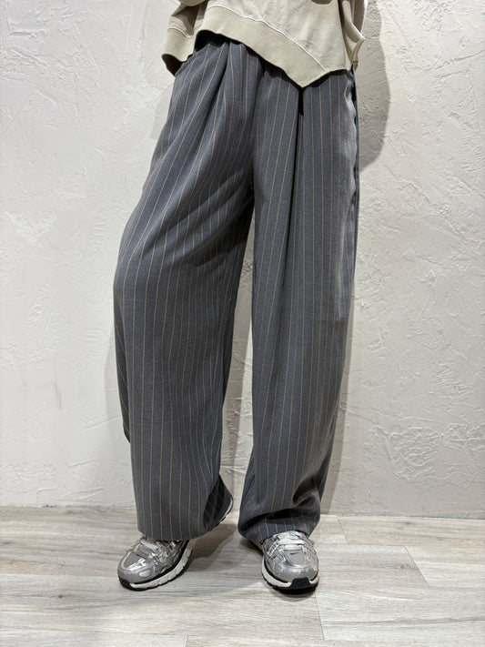Unisex Stripes Pants