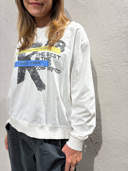 Print Long Sleeves Top