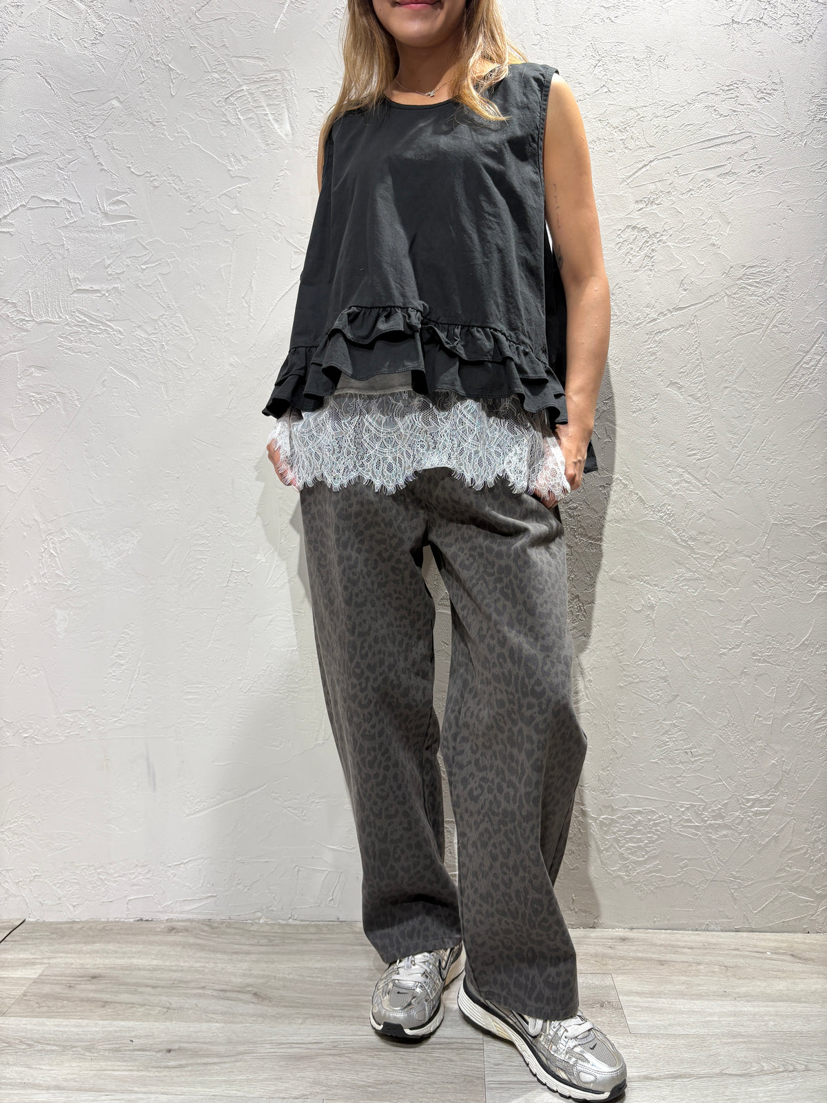 Ruffle Vest