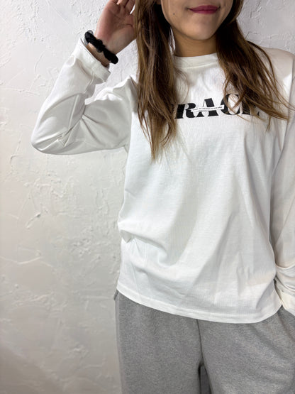 Label Long Sleeves Top