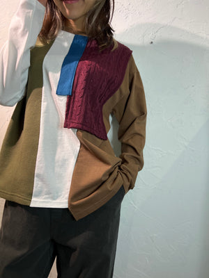 Patchwork Long Sleeves