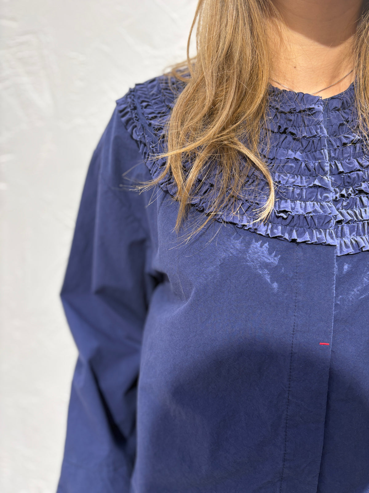 Pleated Pattern Shirt