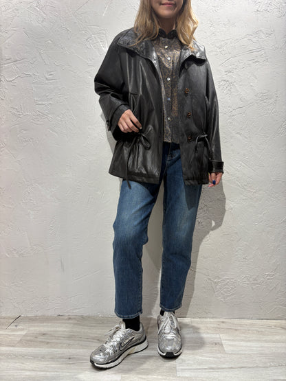 Faux Leather Jacket
