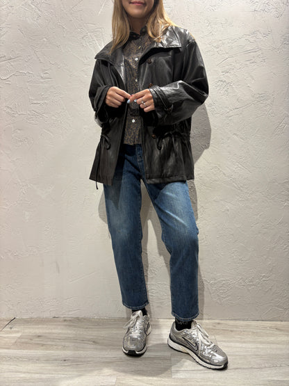 Faux Leather Jacket