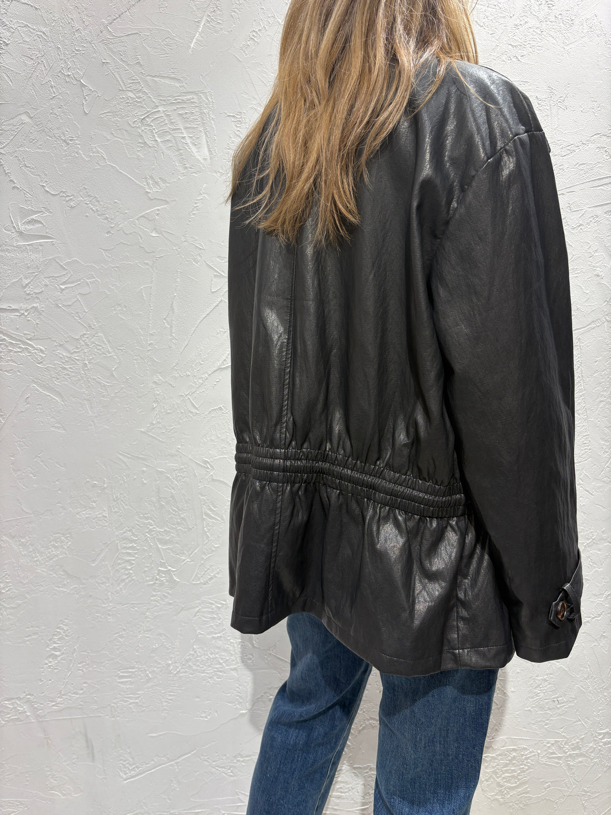 Faux Leather Jacket