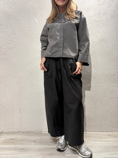 Pleated Pattern Shirt