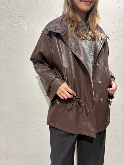 Faux Leather Jacket