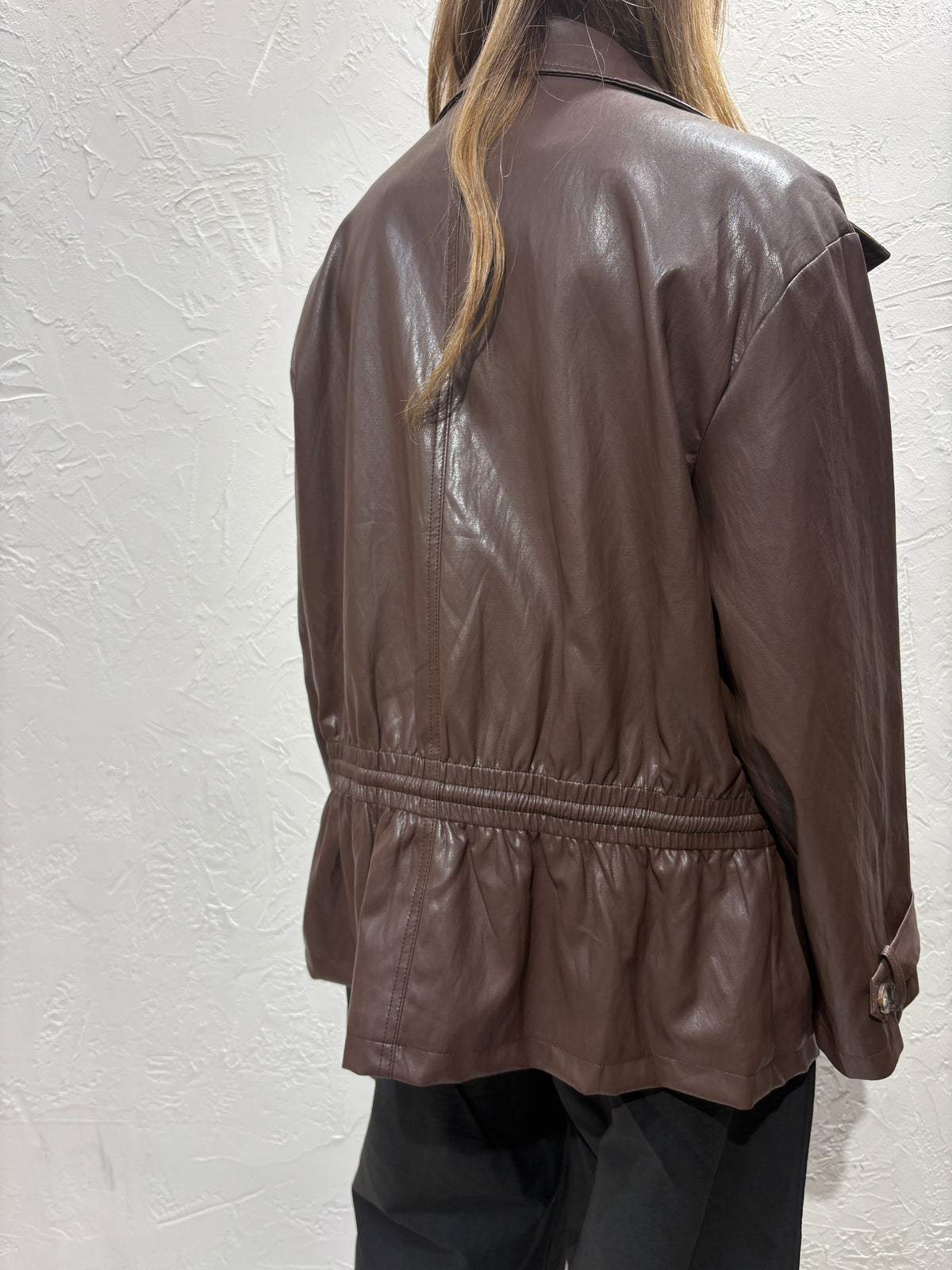 Faux Leather Jacket