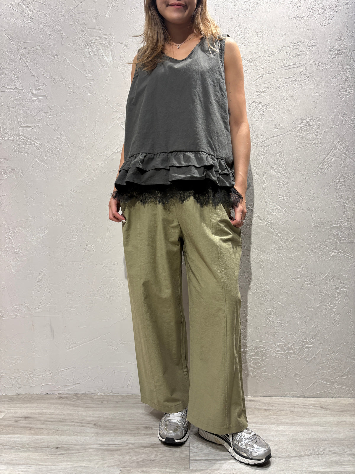Plain Color Pants