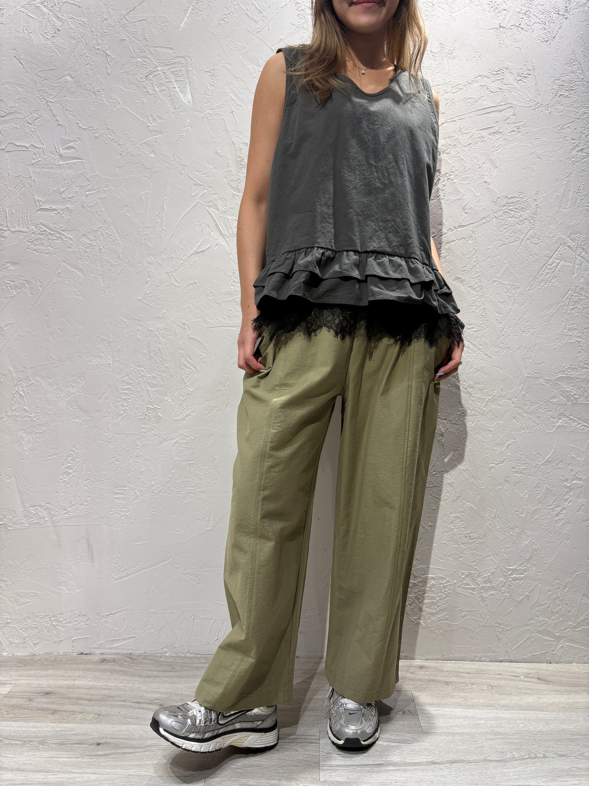 Plain Color Pants