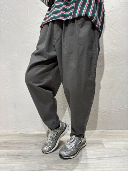 Bubble Cut Plain Color Pants