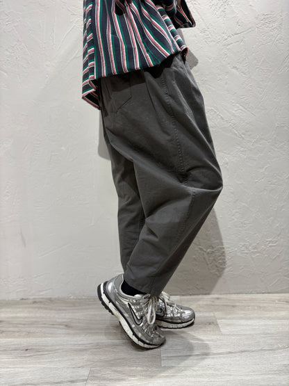 Bubble Cut Plain Color Pants