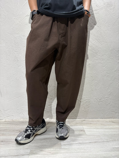 Bubble Cut Plain Color Pants
