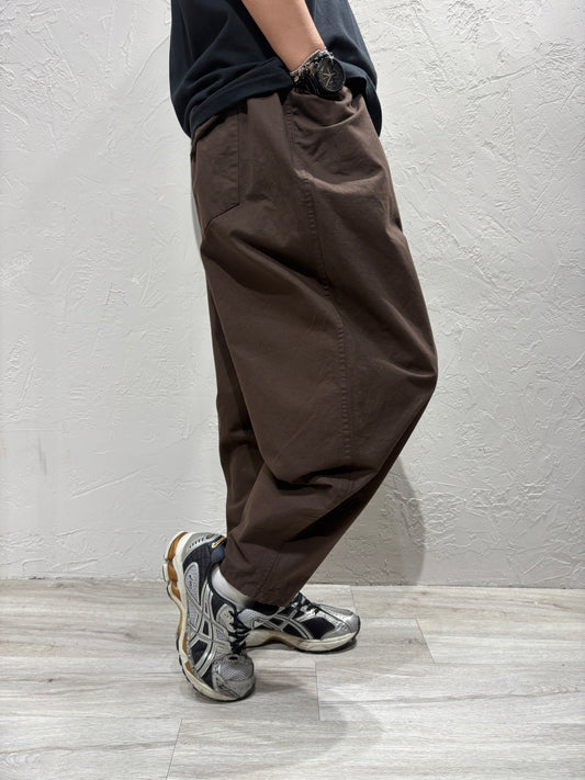 Bubble Cut Plain Color Pants