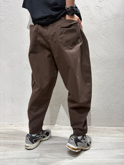 Bubble Cut Plain Color Pants