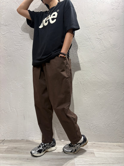 Bubble Cut Plain Color Pants