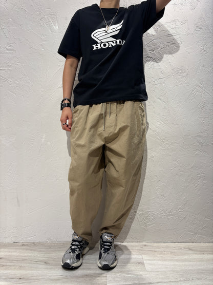 Bubble Cut Plain Color Pants