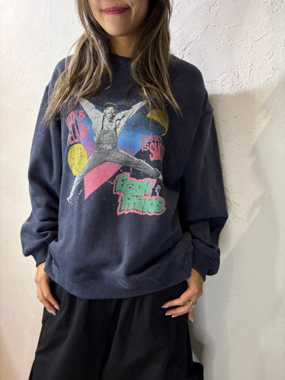 Graphic Print Sweater