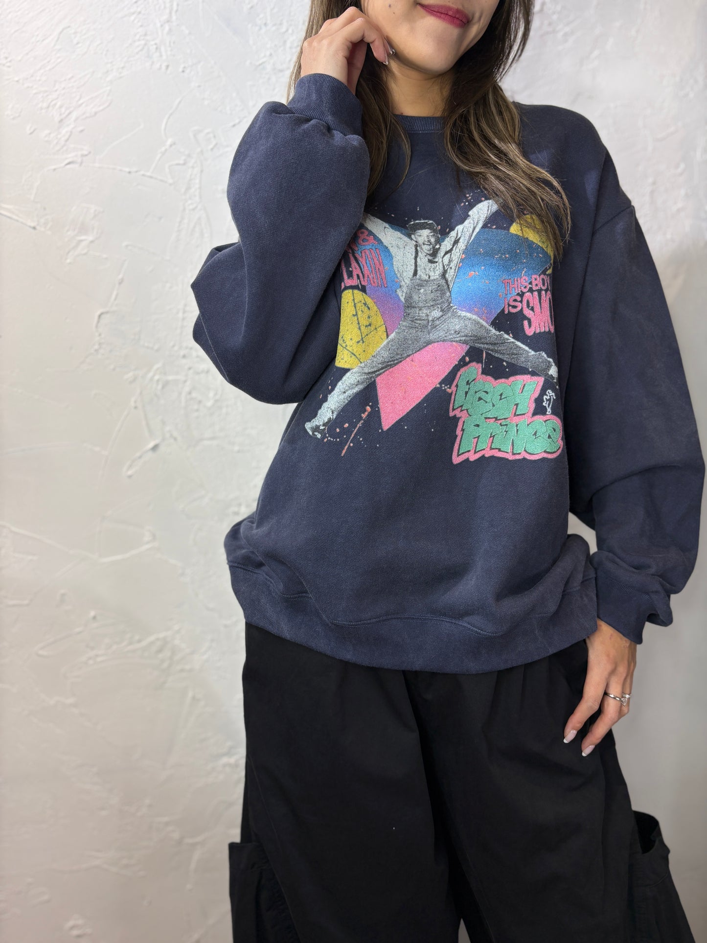 Graphic Print Sweater