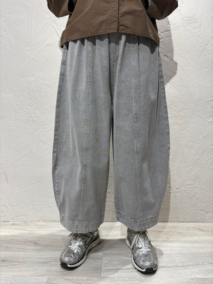 Washed Wide Jeans