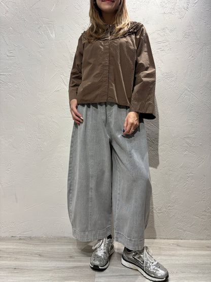 Washed Wide Jeans