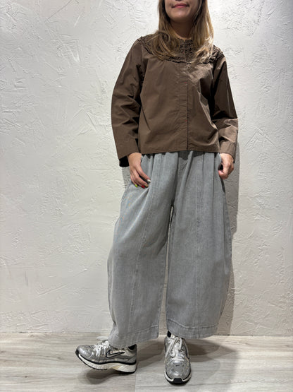 Washed Wide Jeans