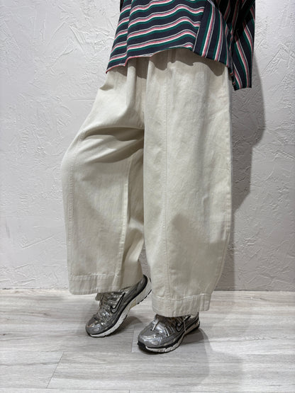 Washed Wide Jeans