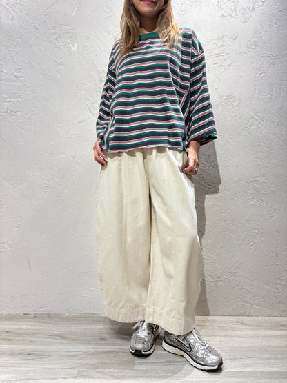 Washed Wide Jeans