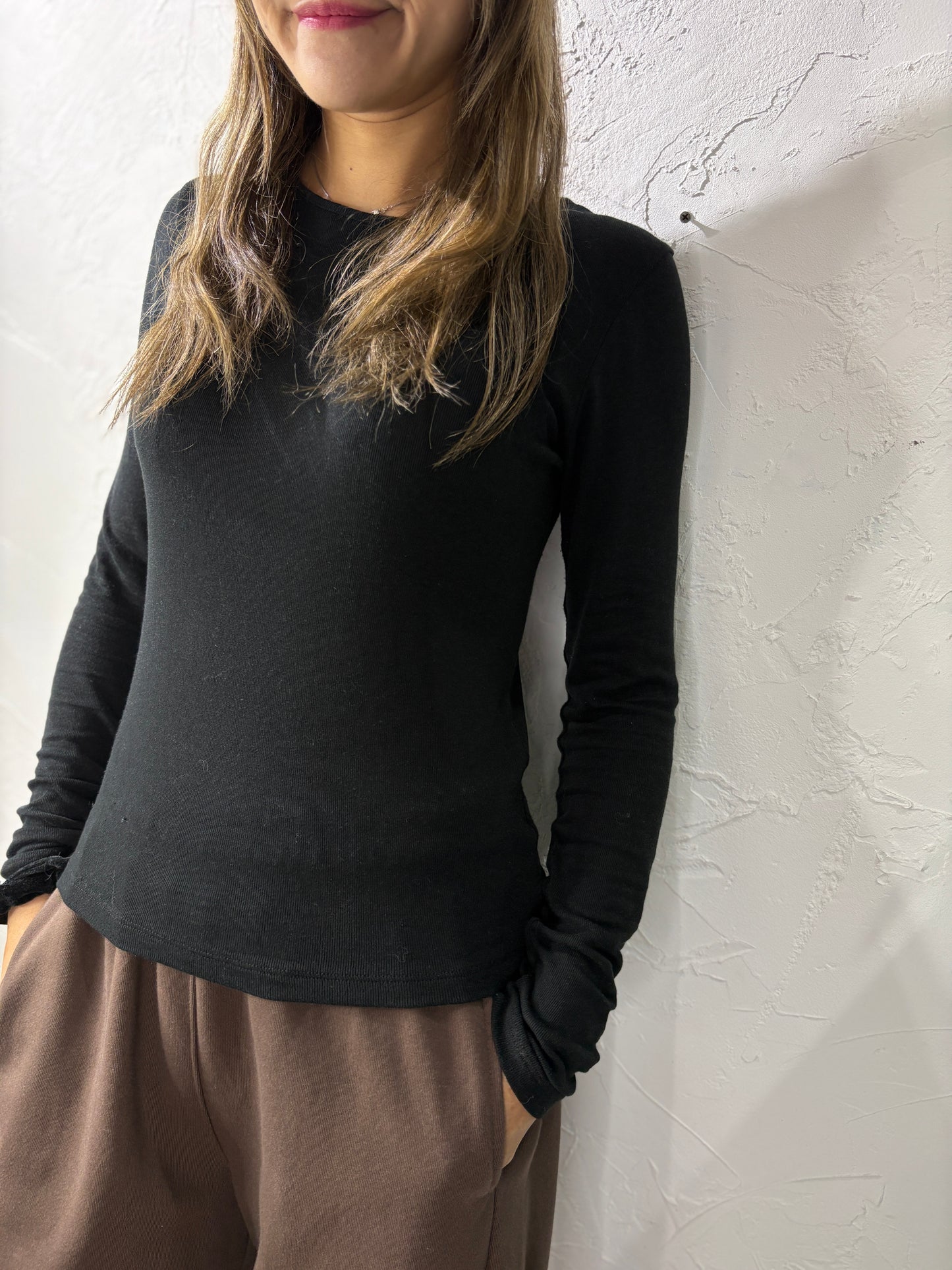 Back See Through Long Sleevess