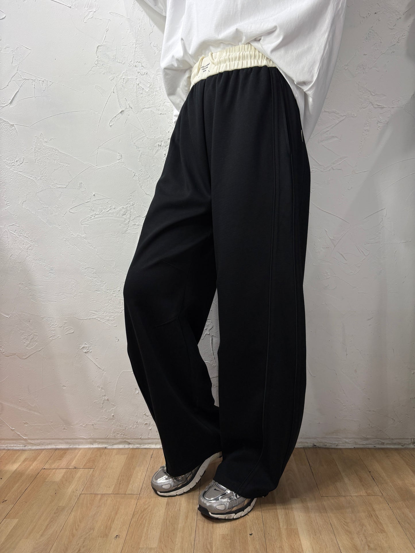 Plain Color Sporty Pants