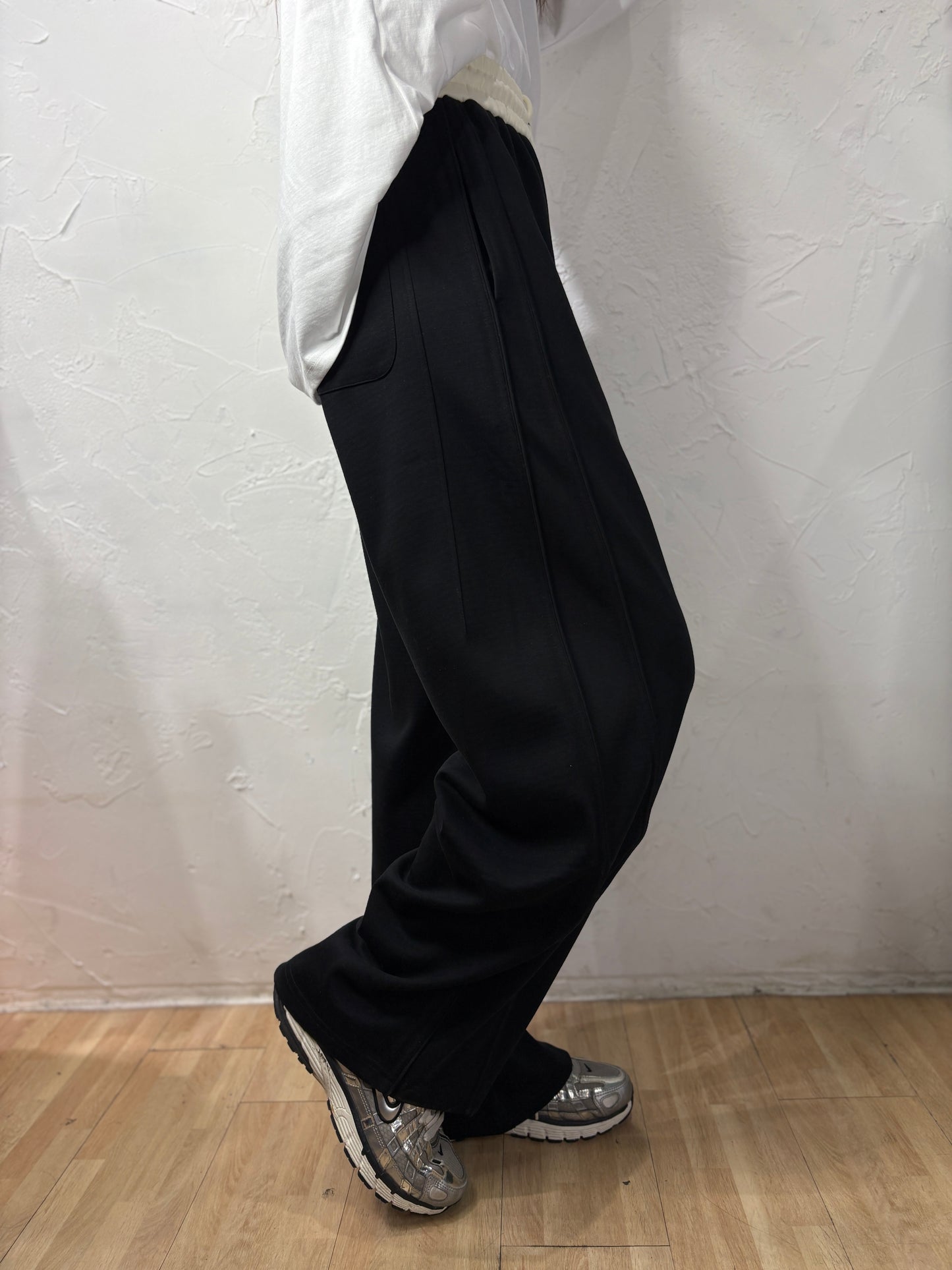 Plain Color Sporty Pants