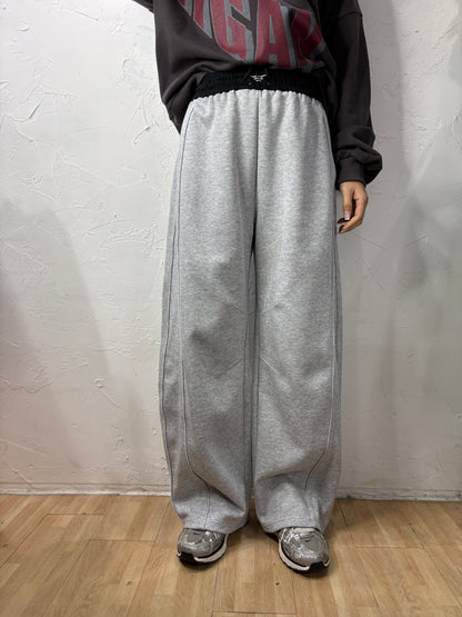 Plain Color Sporty Pants