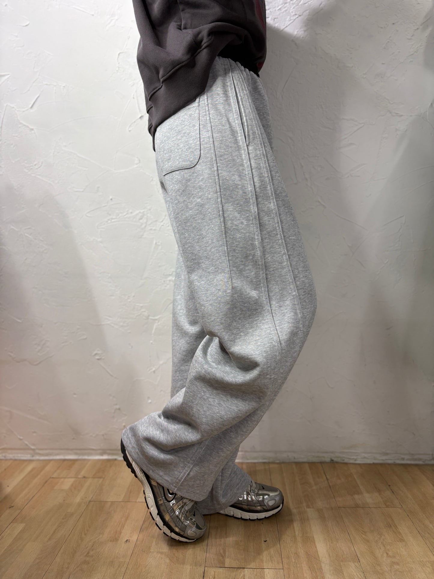 Plain Color Sporty Pants