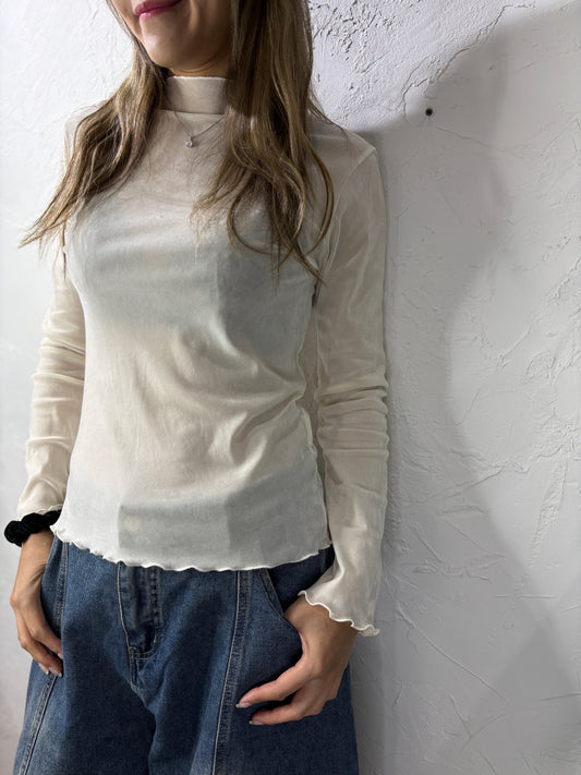 Velvet Long Sleeves Top