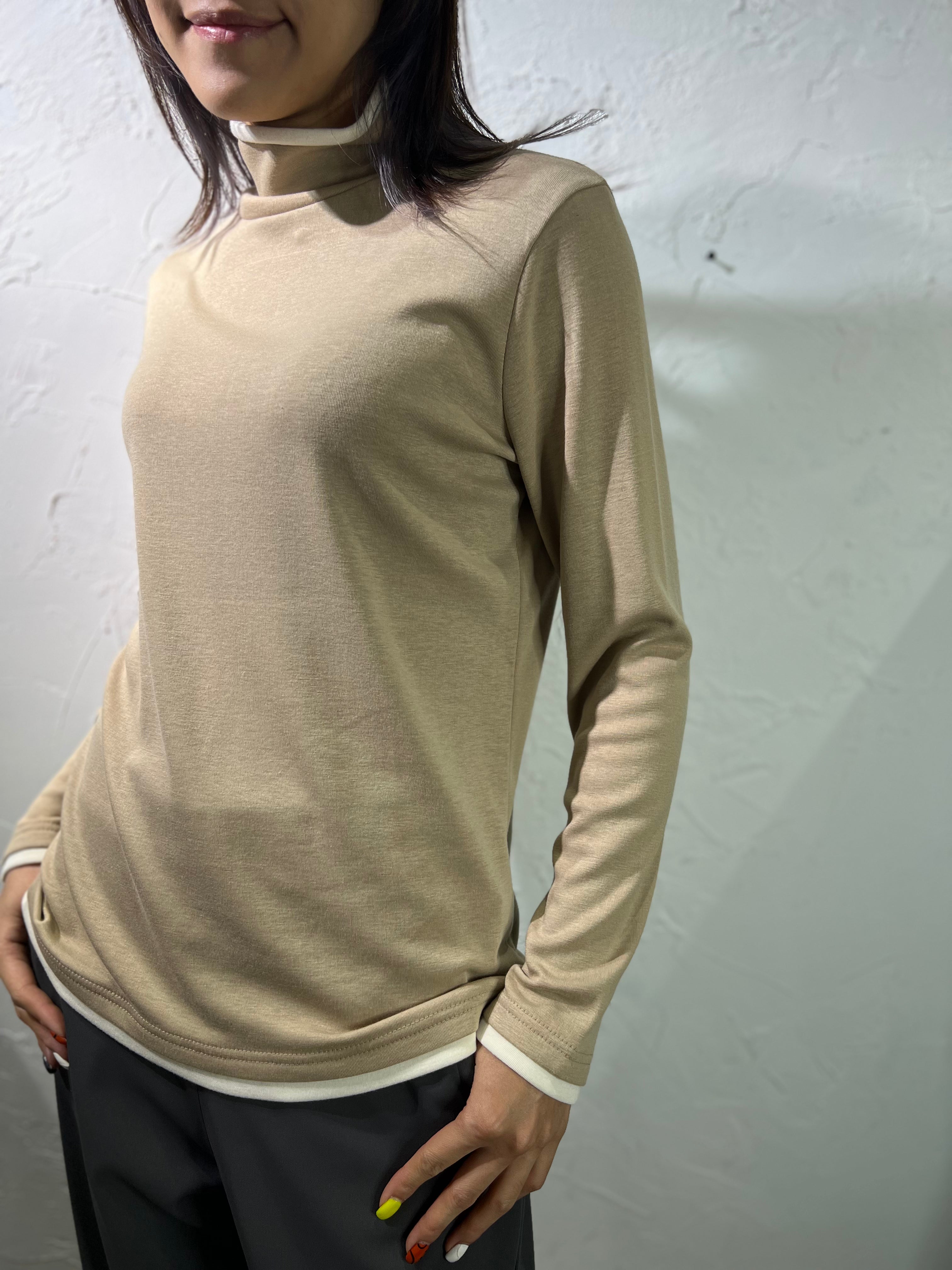 Layer Sleeves Neck Top