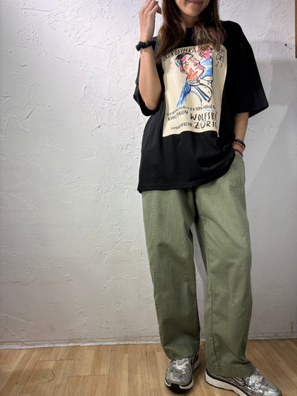 印花繪圖T卹