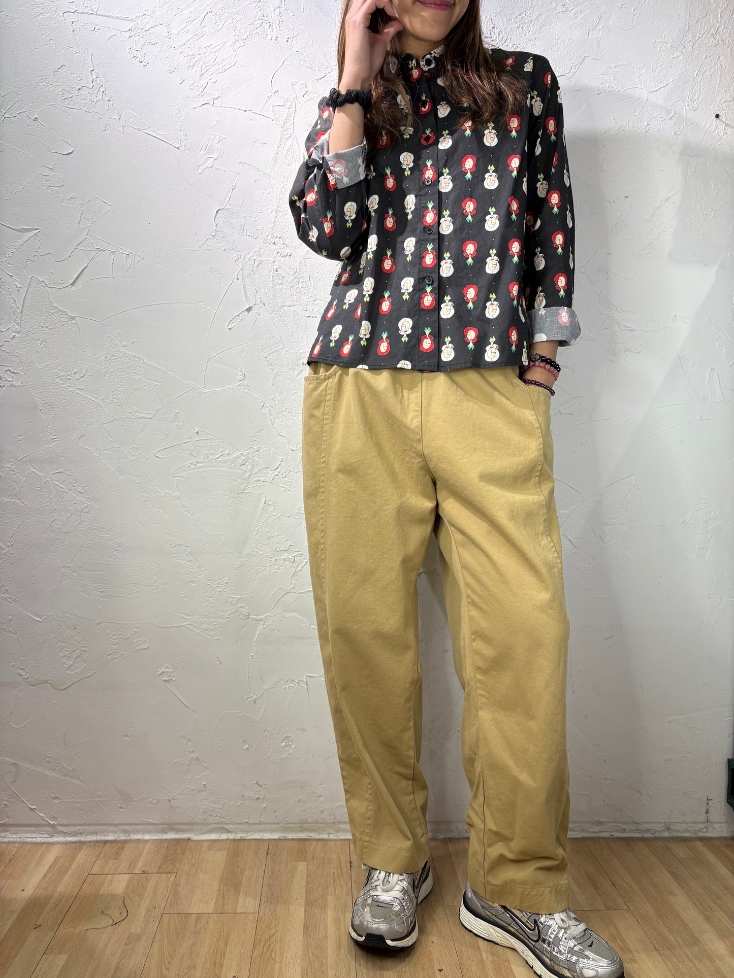卡通圖案襯衫