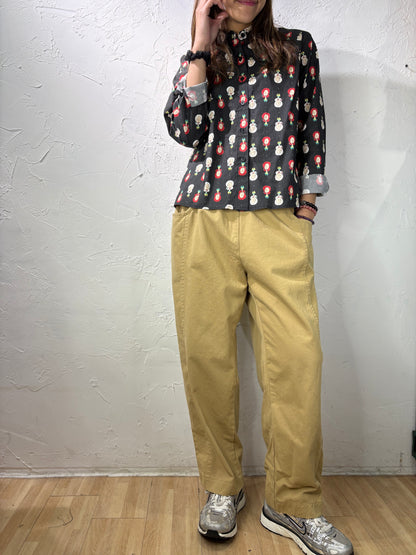 卡通圖案襯衫