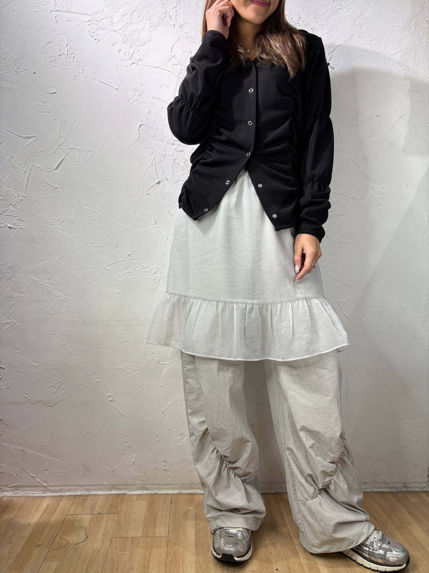 紐扣連帽夾克