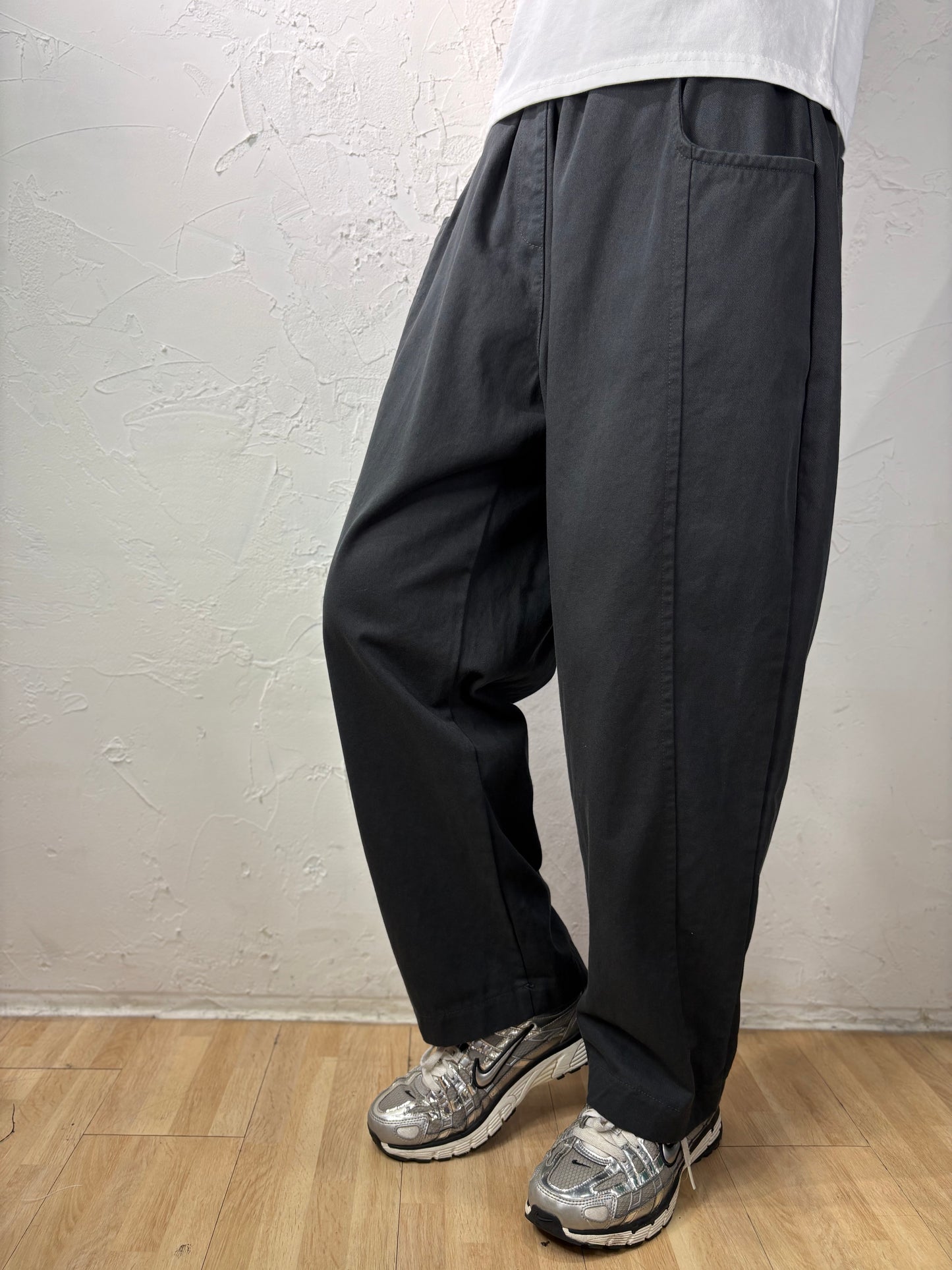 休閒色褲