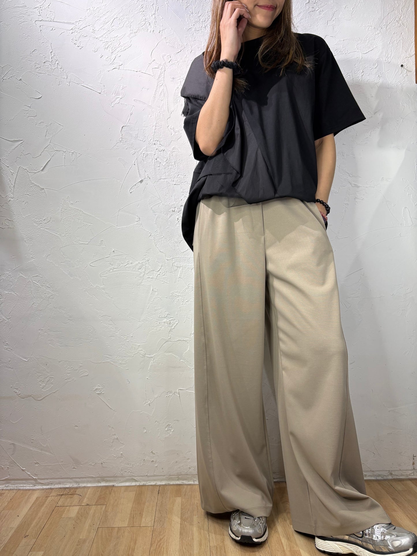 純色褲子