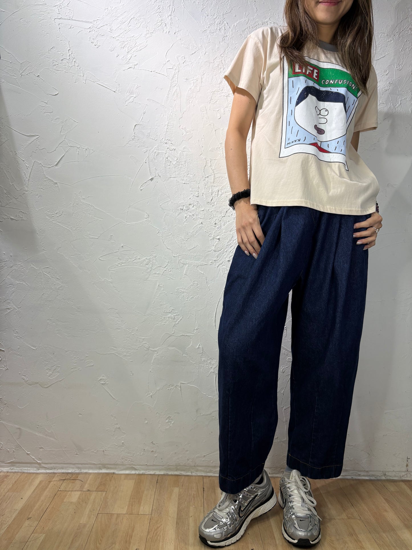 修身休閒牛仔褲