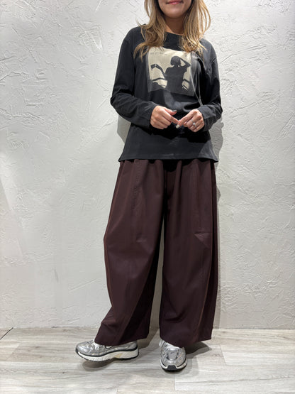 Photo Print Long Sleeves Top