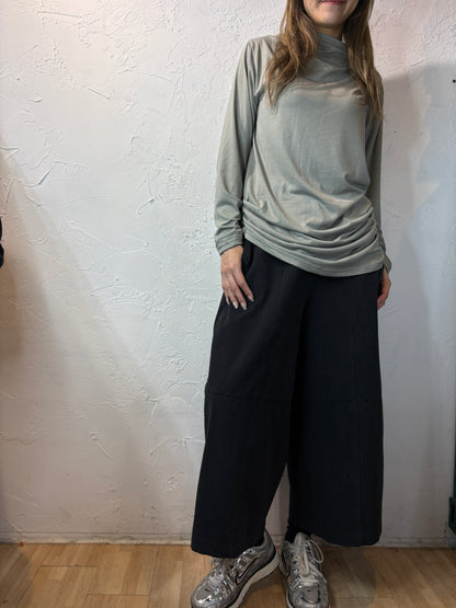 Pleated Long Sleeves Top